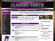 Tablet Screenshot of cloquetbsa.org